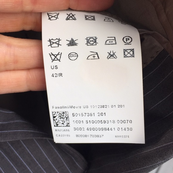 Hugo Boss Grey Pinstriped Suit - Picture 5 of 8